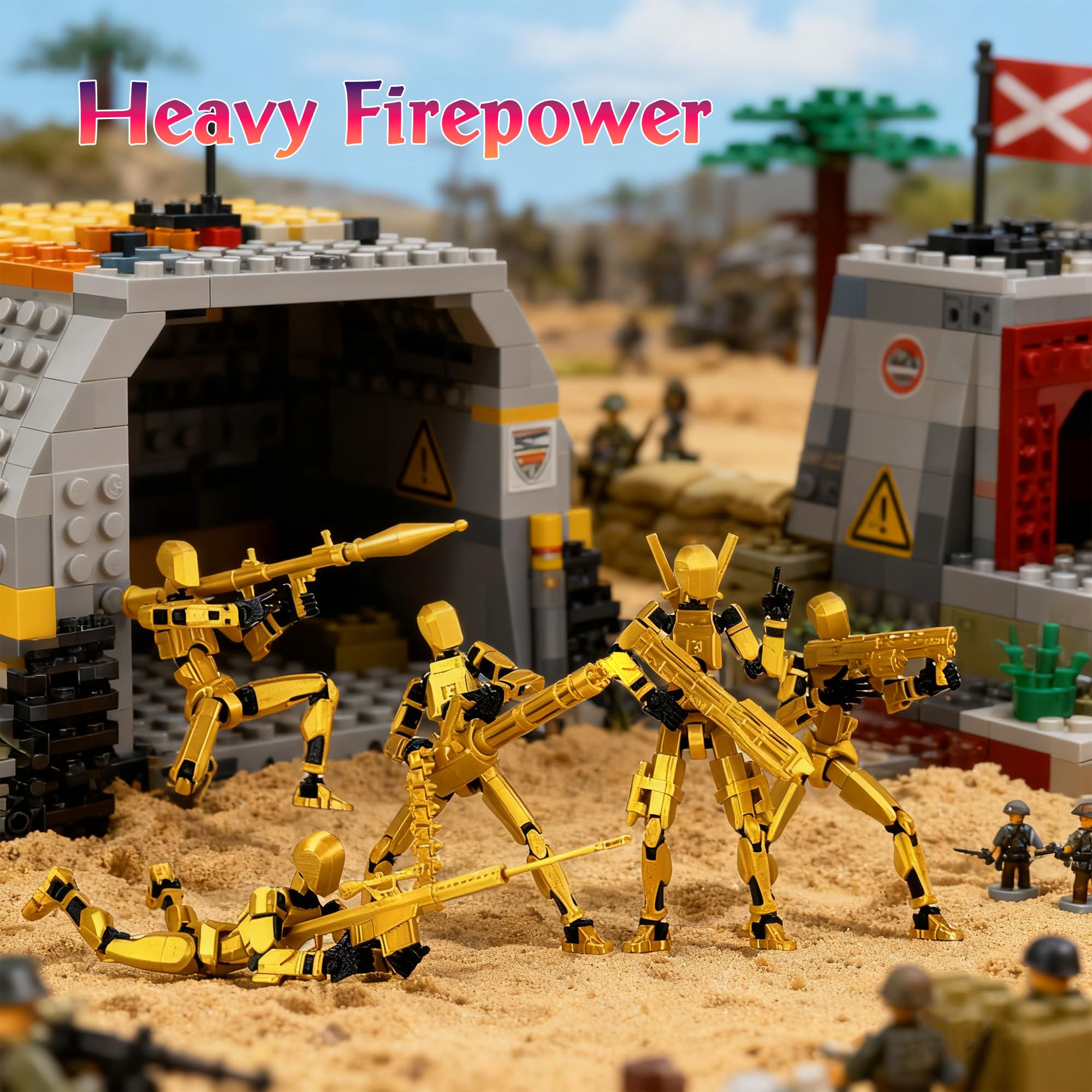 Amazon.com: Deeplus T13 Action Figure Assembly Completed, Titan 13